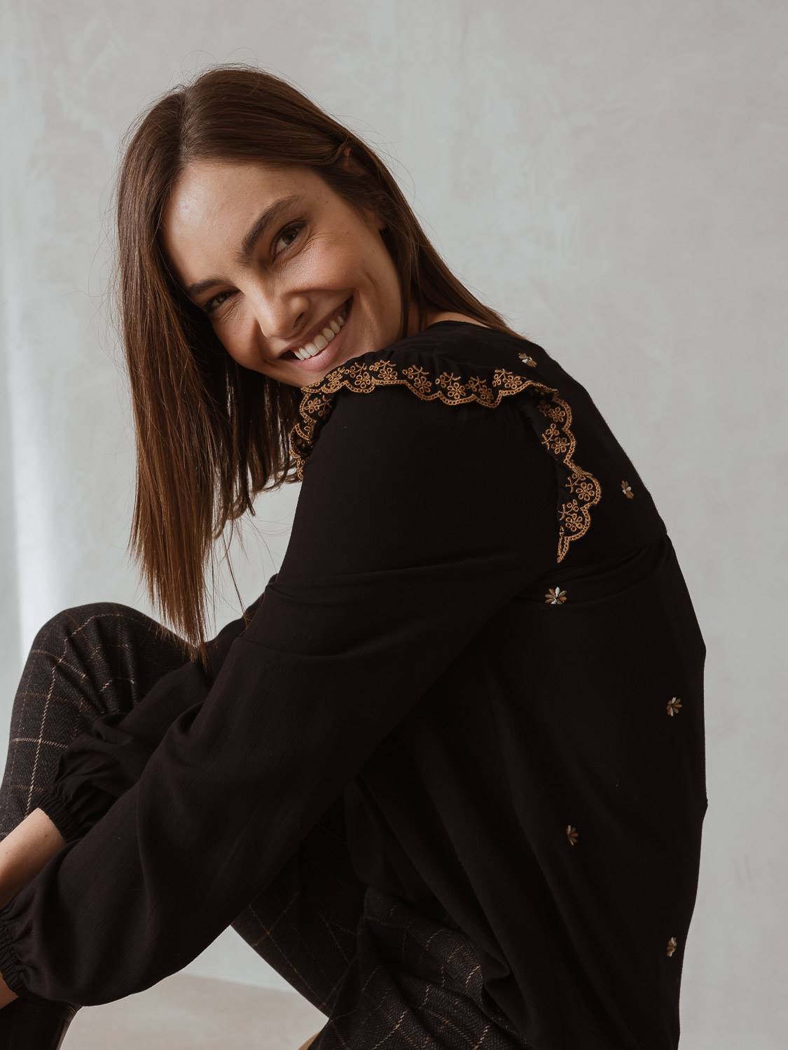 BLUSA BORDADO FLORES