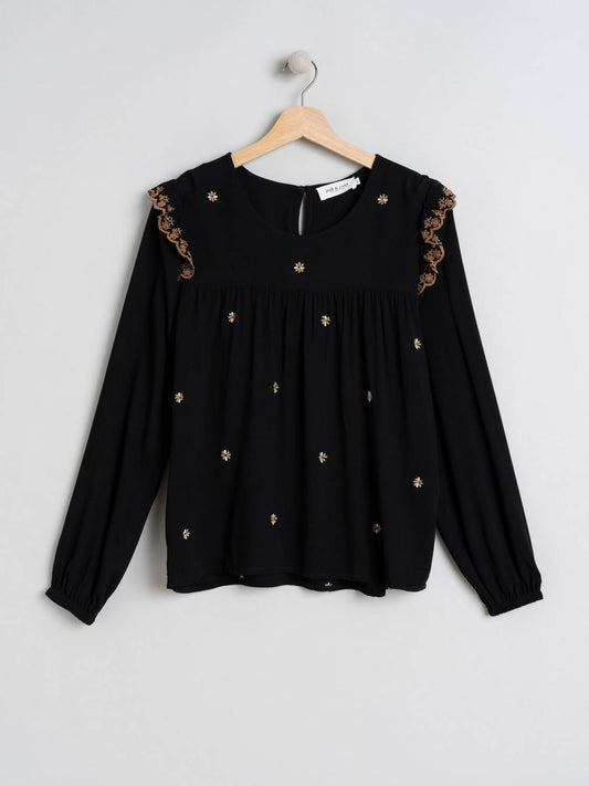 BLUSA BORDADO FLORES