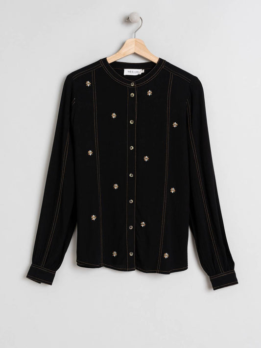 CAMISA BORDADO FLORES
