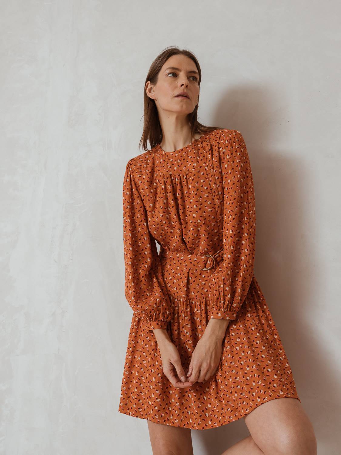 VESTIDO CORTO FLORAL