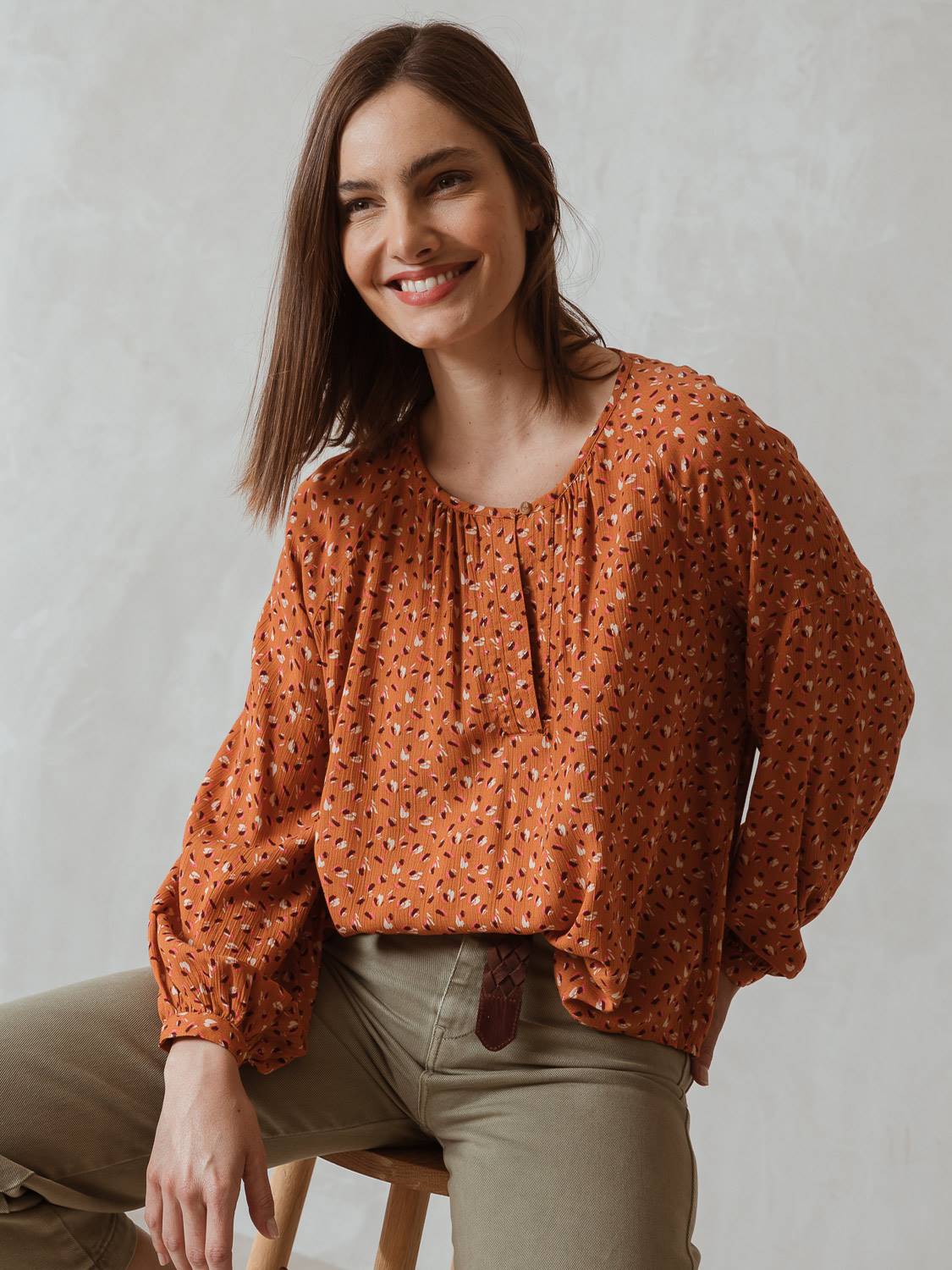 CHEMISIER PINCEAUX MINI