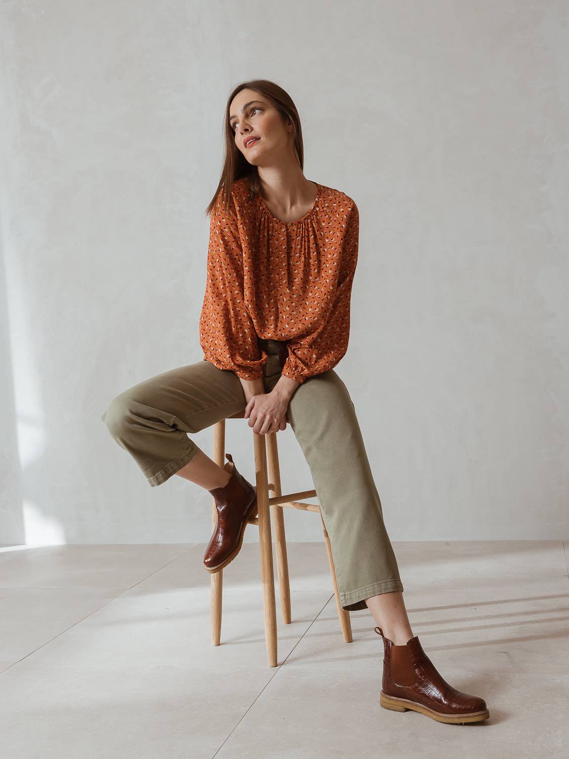 CHEMISIER PINCEAUX MINI