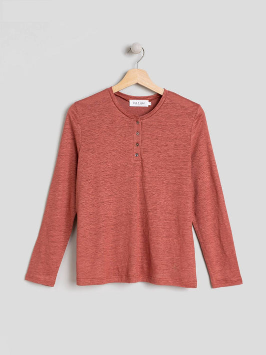 CAMISETA LINO BOTONES