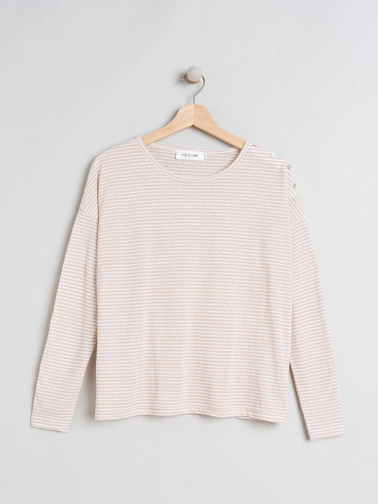 CAMISETA LINO BOTONES