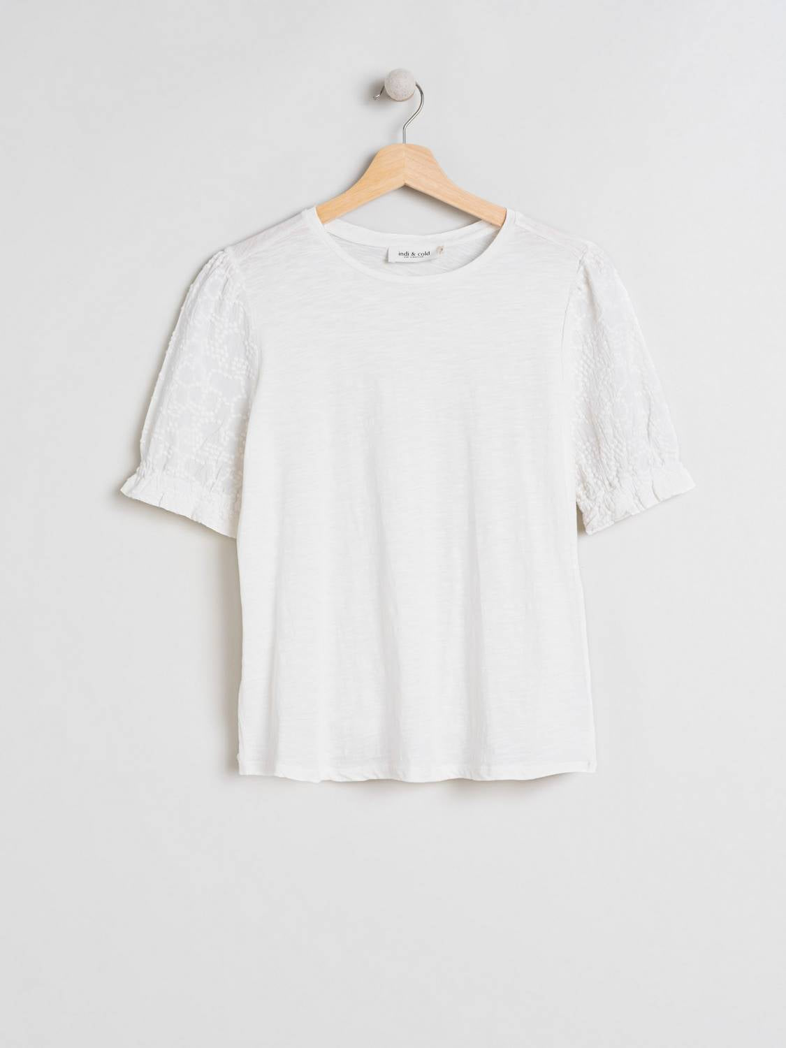 CAMISETA ALGODÓN BORDADO