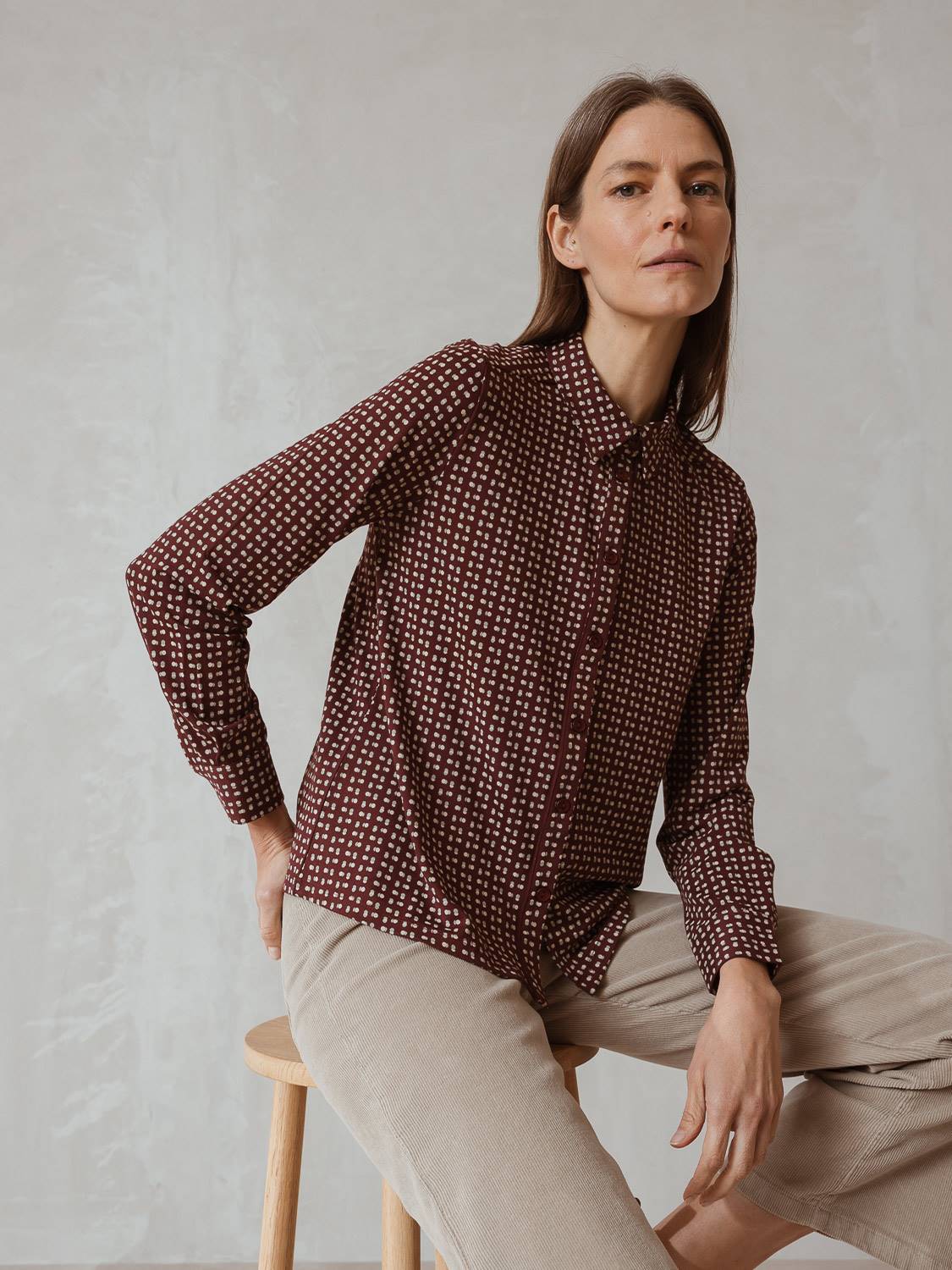 CAMISA ELLA DOTS