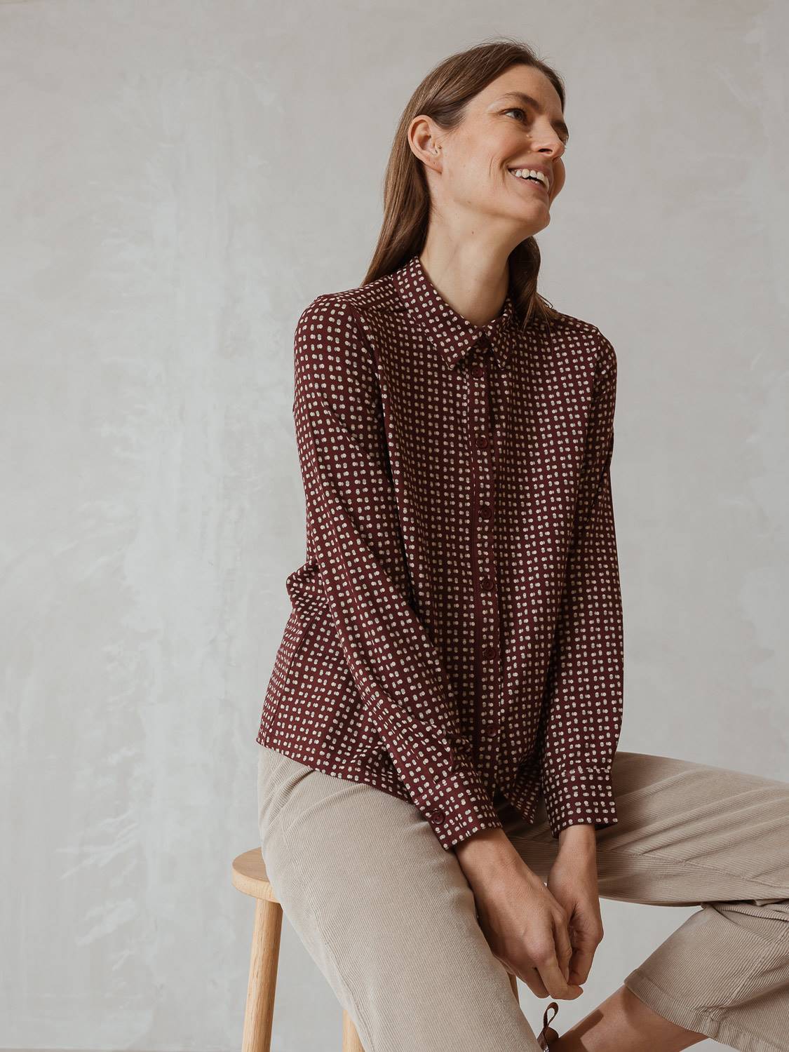 CAMISA ELLA DOTS