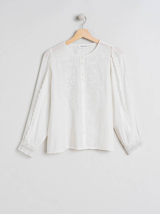 CAMISA BORDADO FLORAL