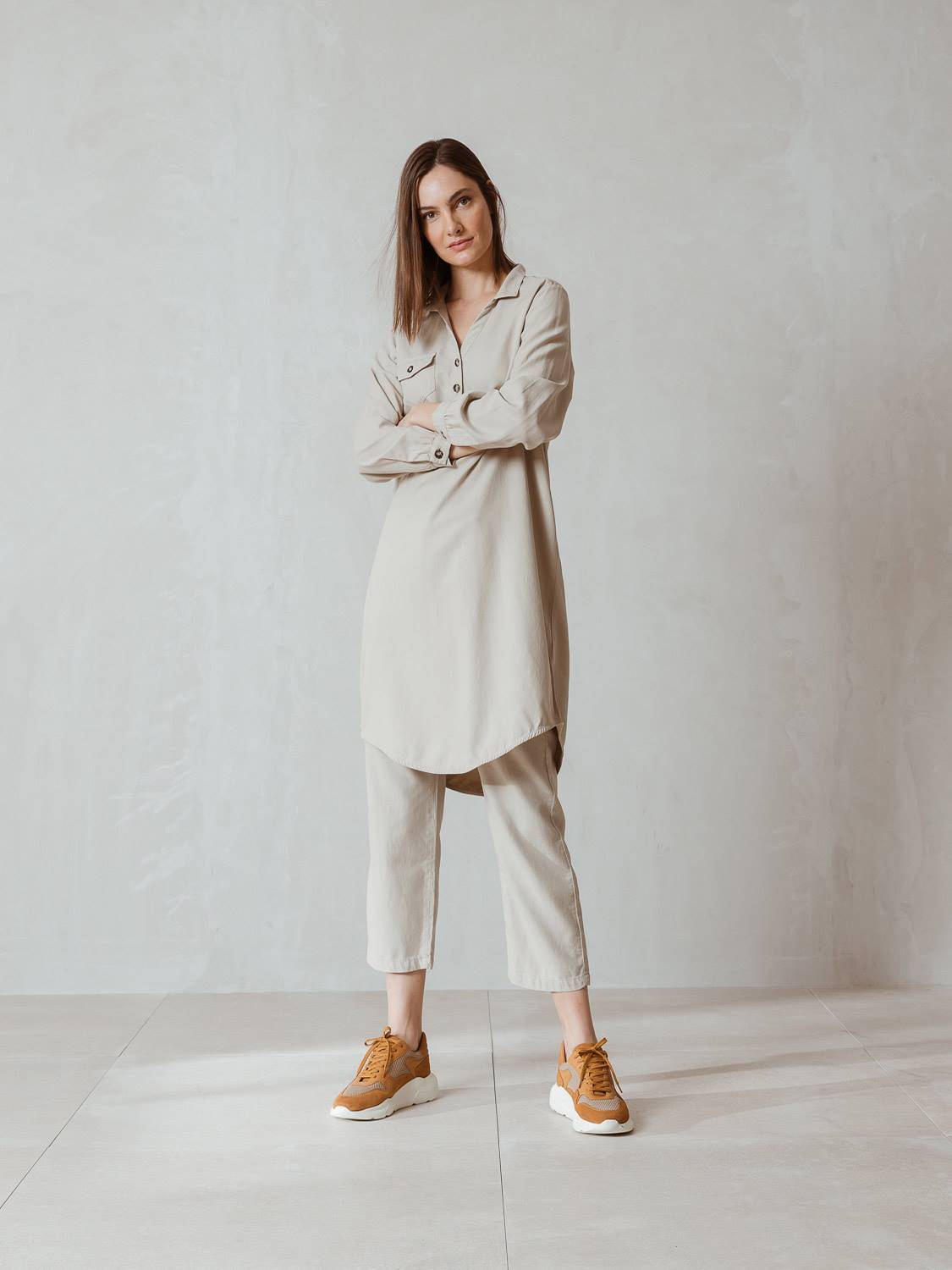 VESTIDO CAMISERO LYOCELL