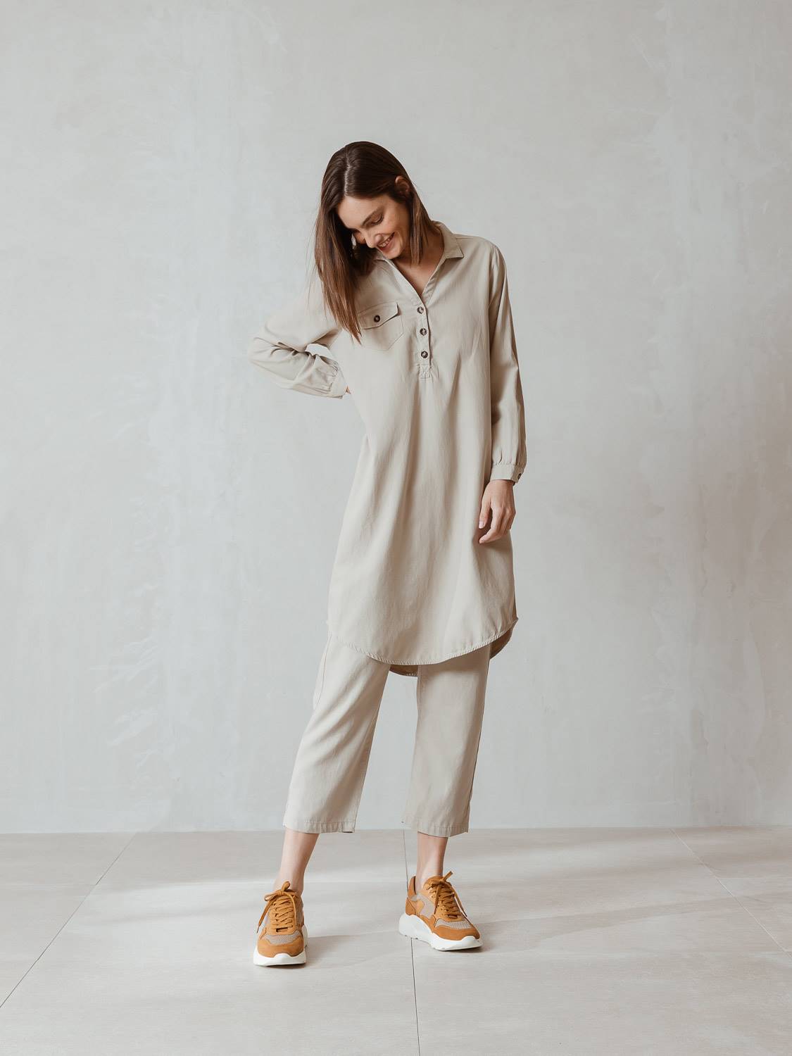 VESTIDO CAMISERO LYOCELL