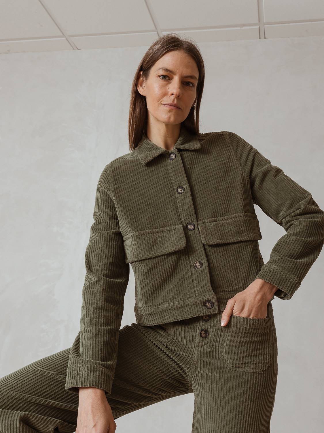 CAZADORA RETRO PANA