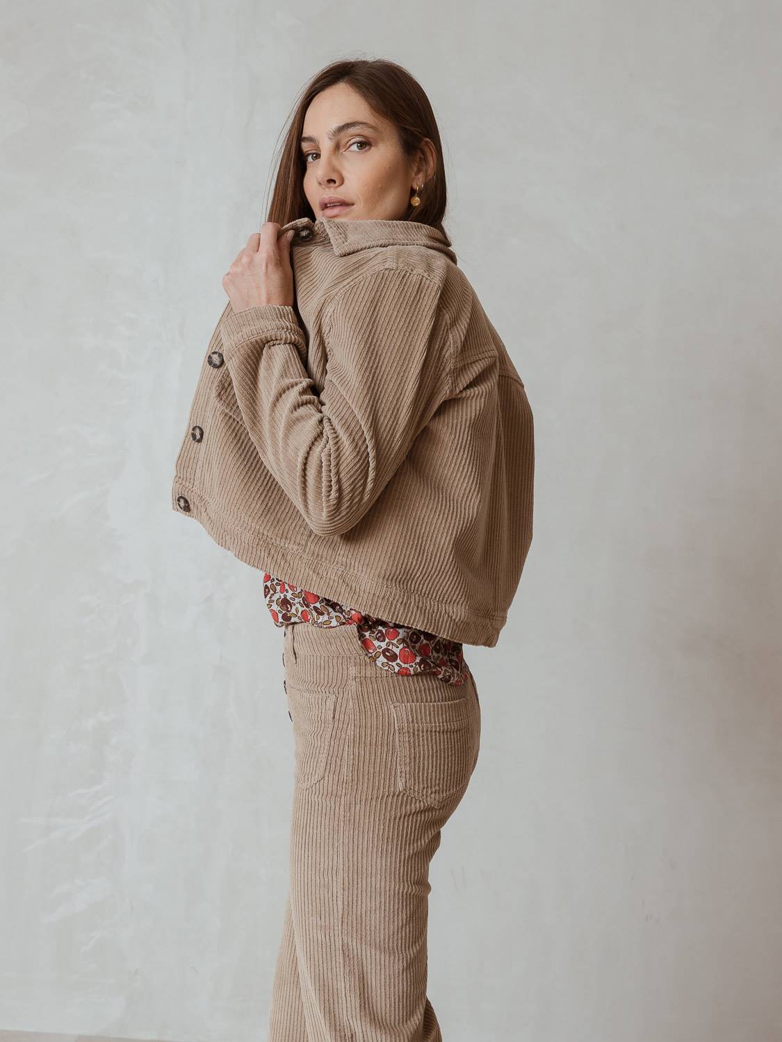CAZADORA RETRO PANA