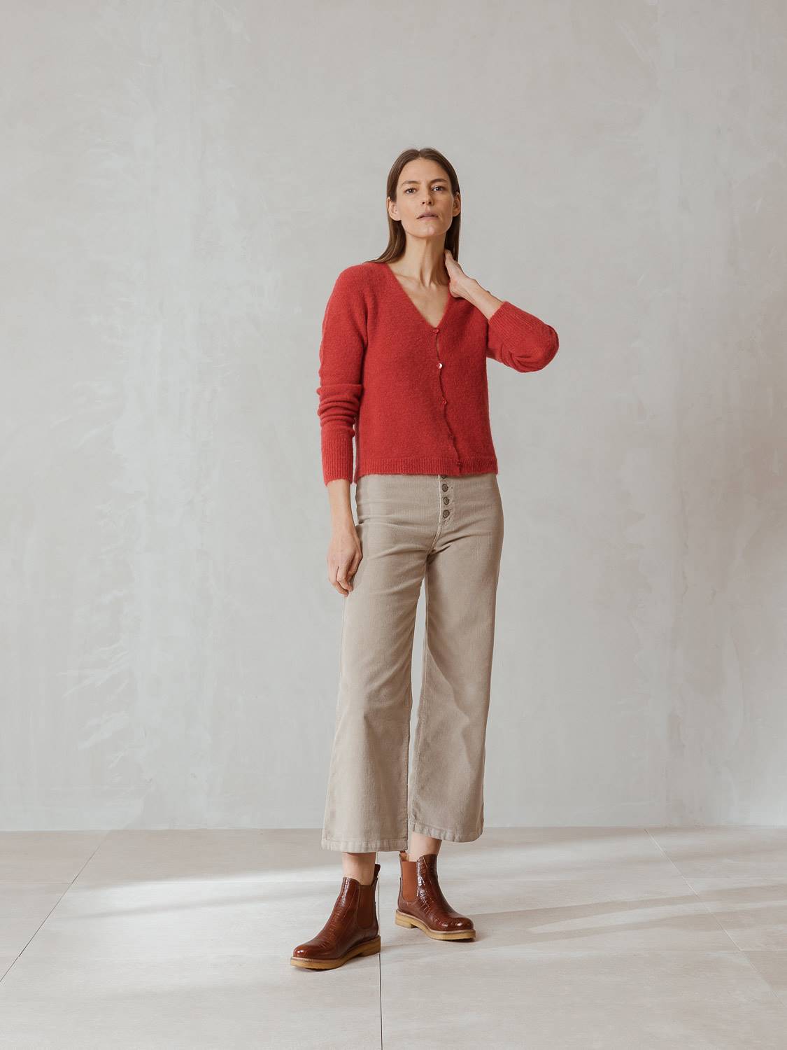 CHAQUETA MOHAIR BOTONES