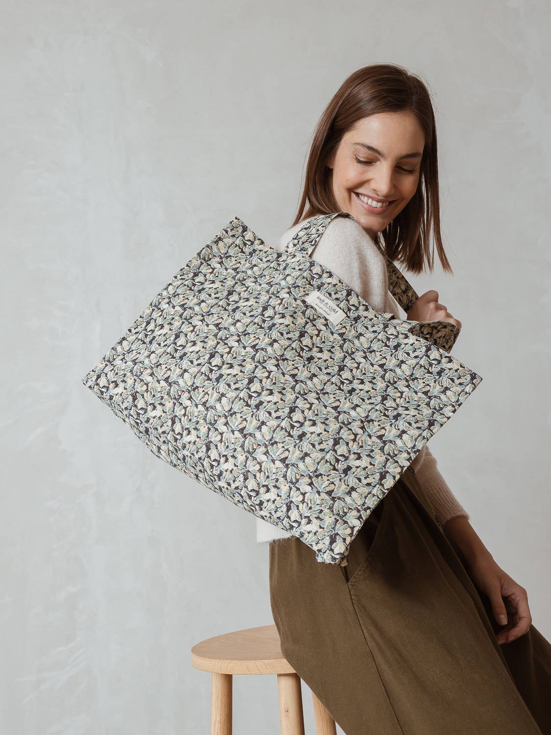 BOLSA TELA FLORAL