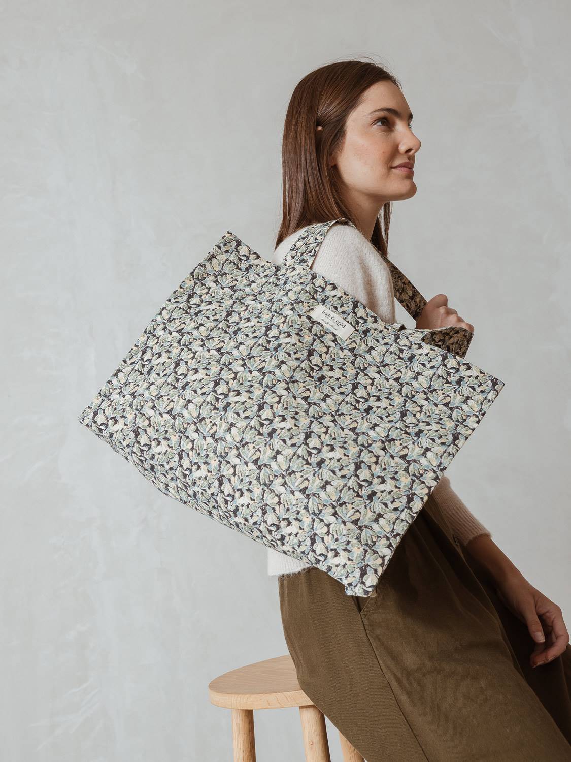 BOLSA TELA FLORAL