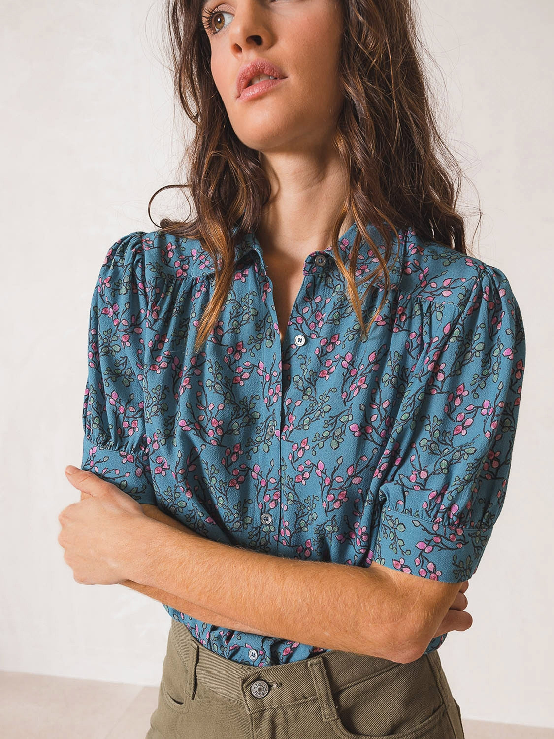 CAMISA ROMÁNTICA PAULA