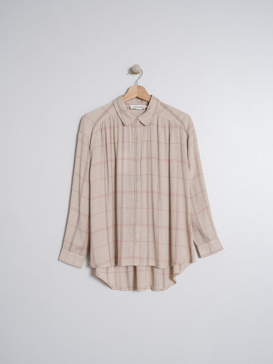 CAMISA FLUÍDA CUADROS