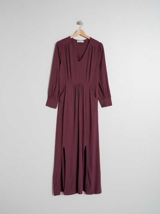 VESTIDO MIDI LISO