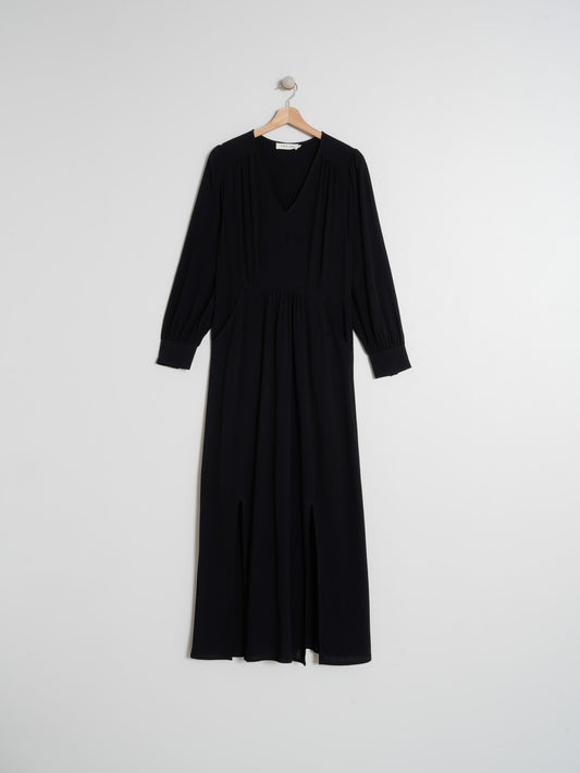 VESTIDO MIDI LISO