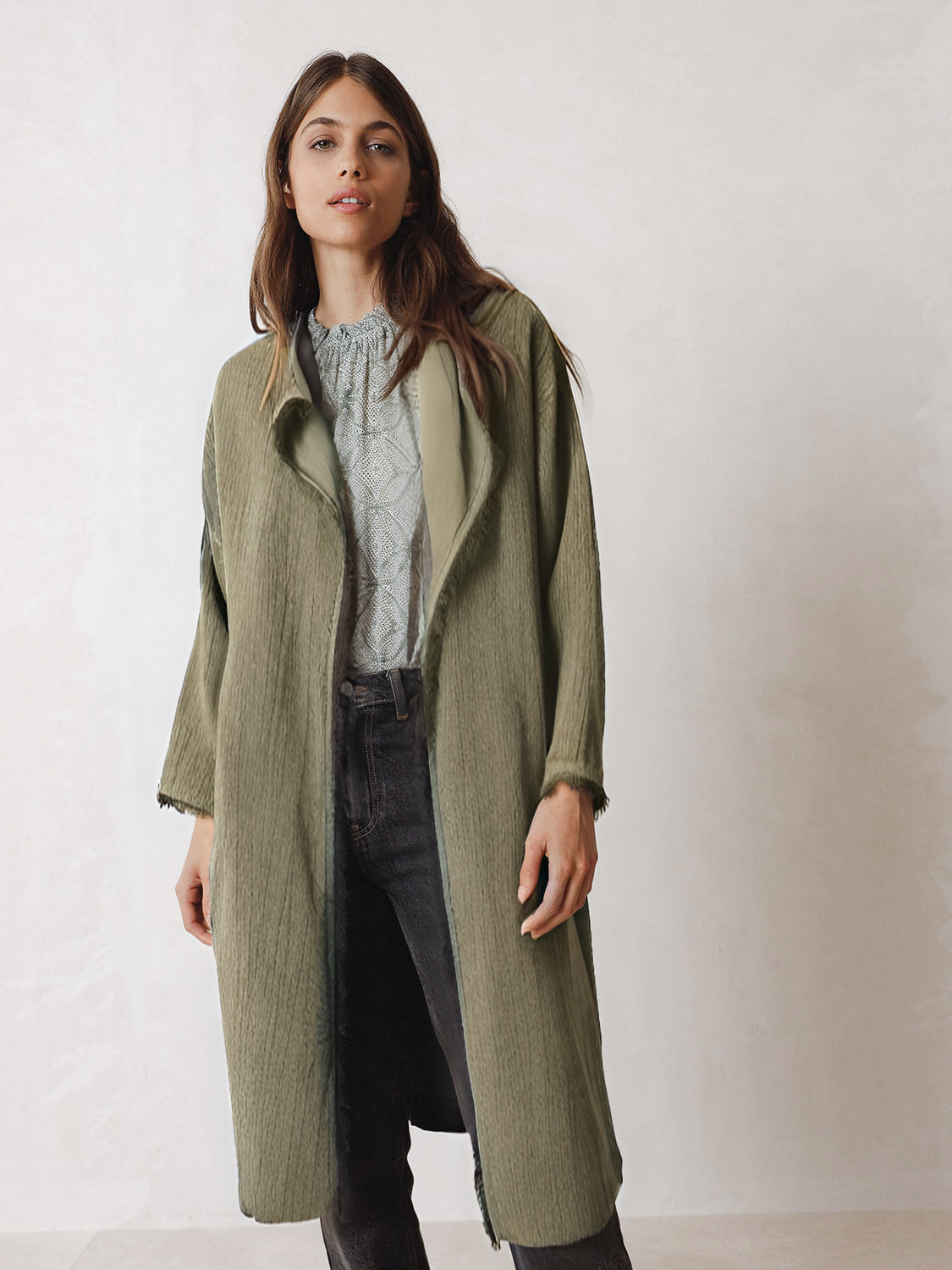 DOUBLE GAUZE COAT