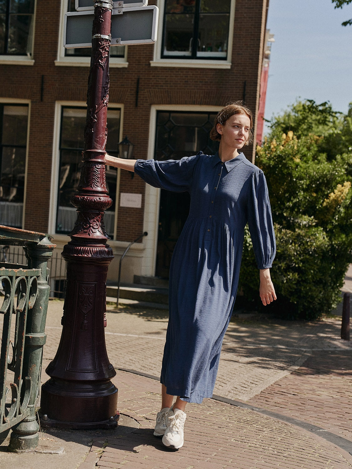 MAXI VESTIDO CAMISERO