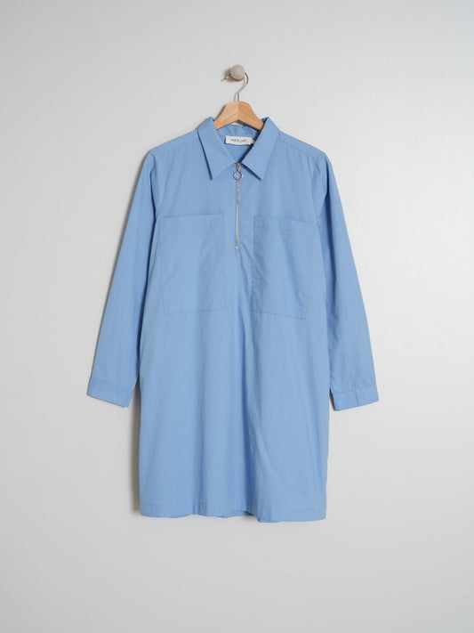 VESTIDO CAMISERO POPELÍN