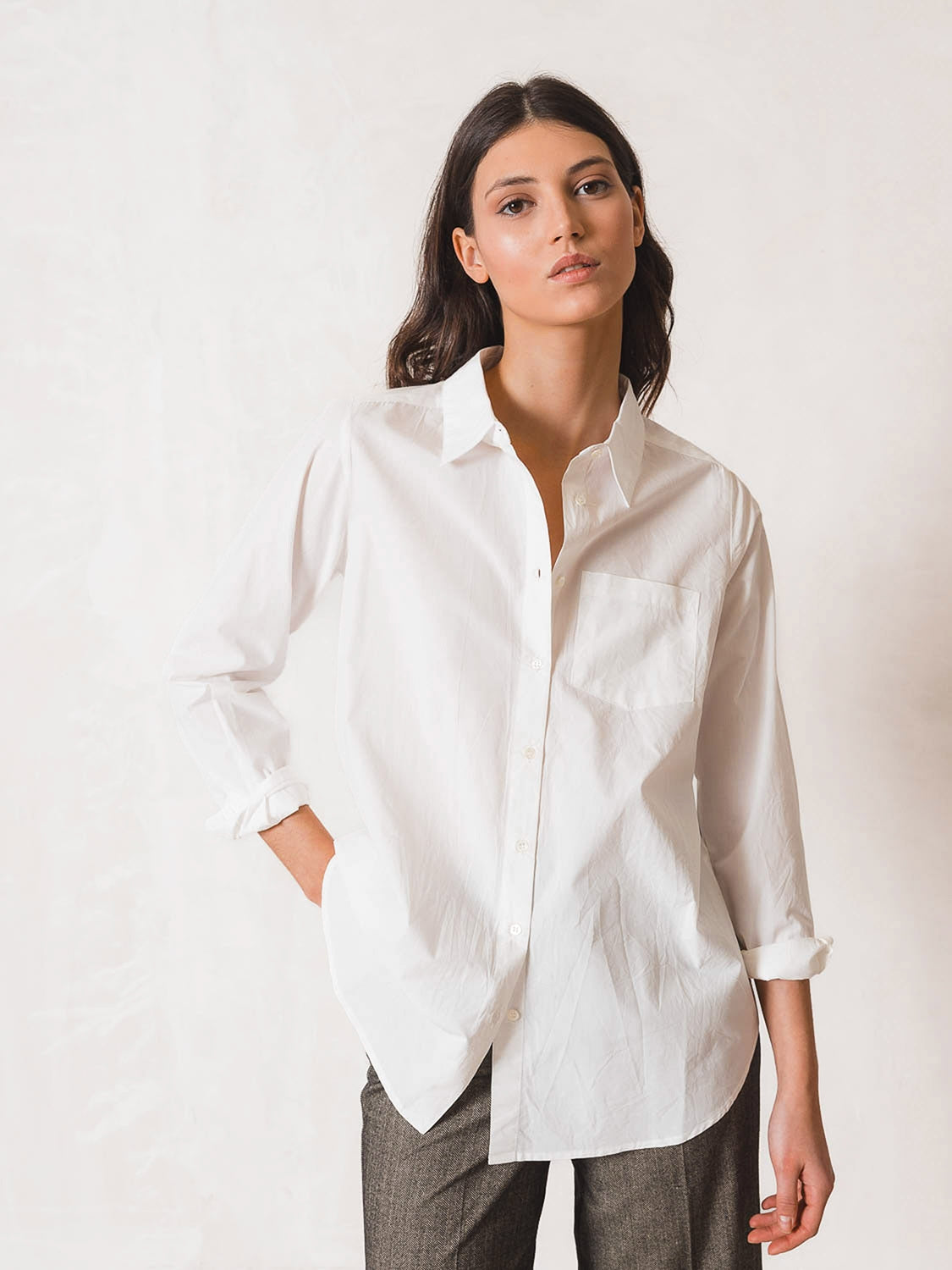 CAMISA BÁSICA POPELÍN