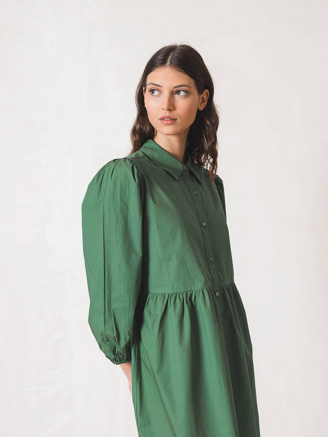 VESTIDO MAXI POPELIN
