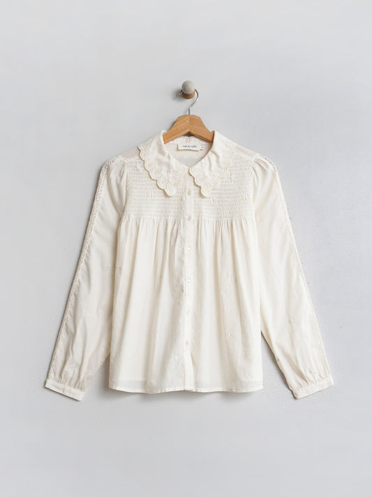 CAMISA CUELLO FESTÓN