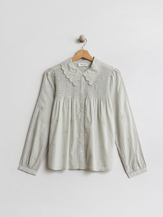 CAMISA CUELLO FESTÓN