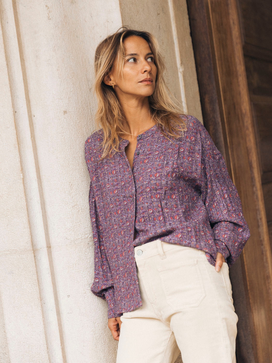 CHEMISE COL MAO