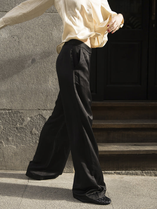 PANTALÓN FLUIDO SATINADO
