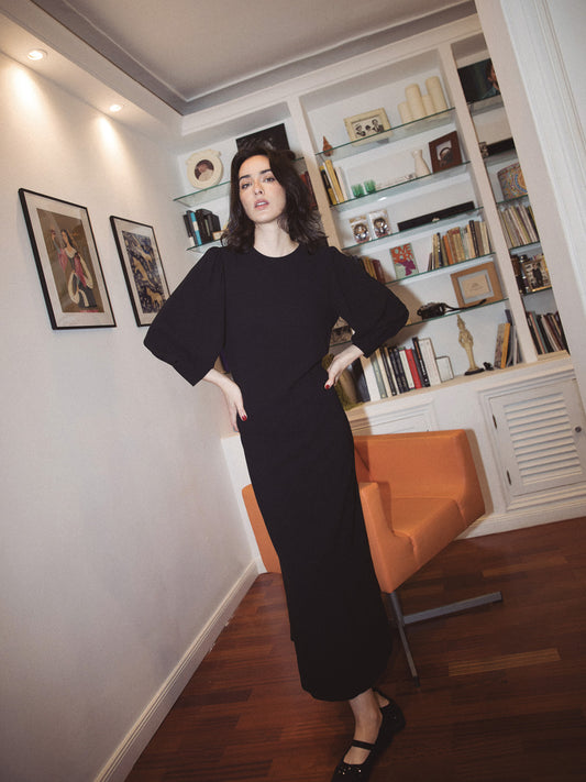 MAXI VESTIDO CAPA