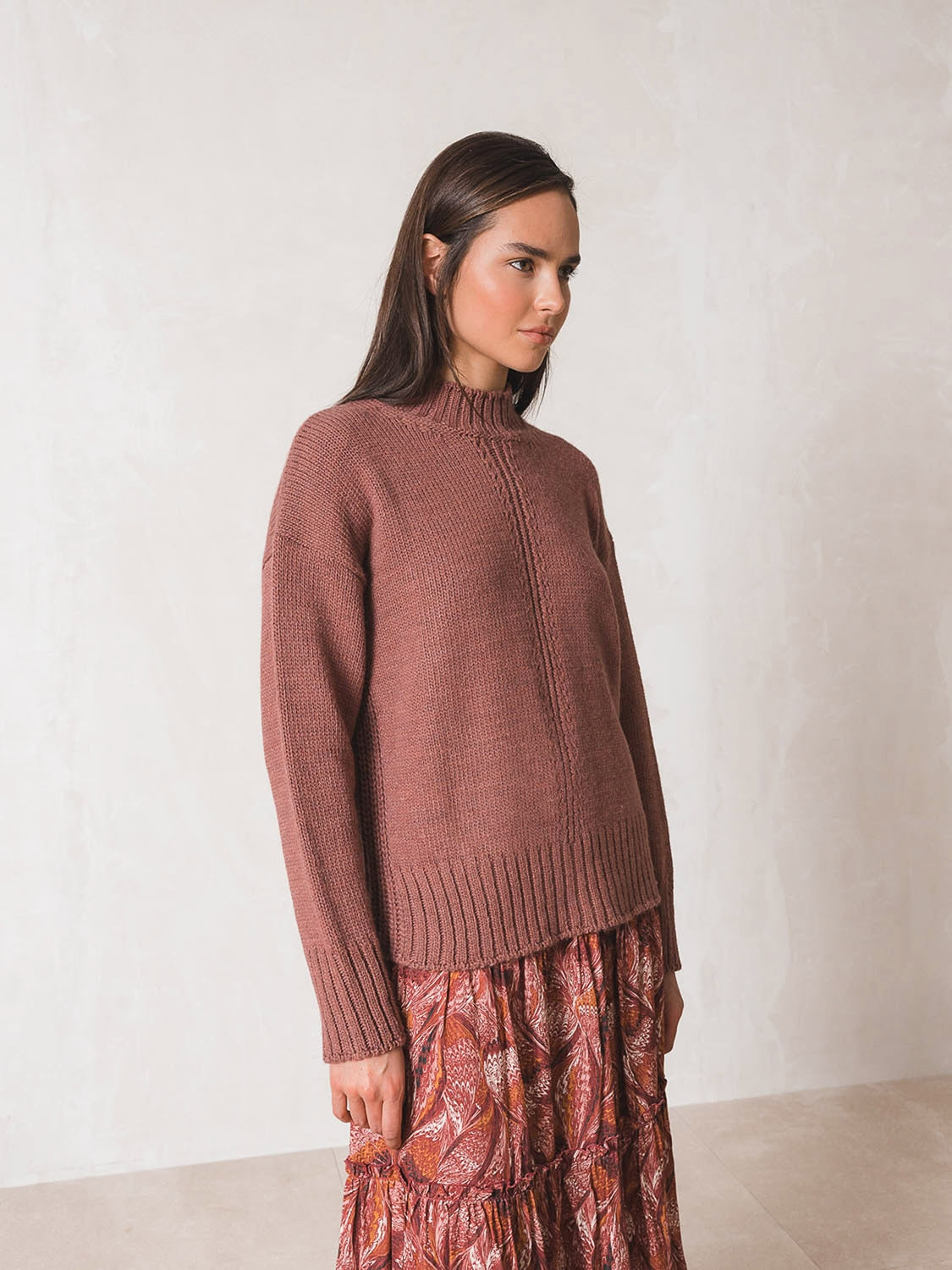 PERKINS RIBBED JERSEY