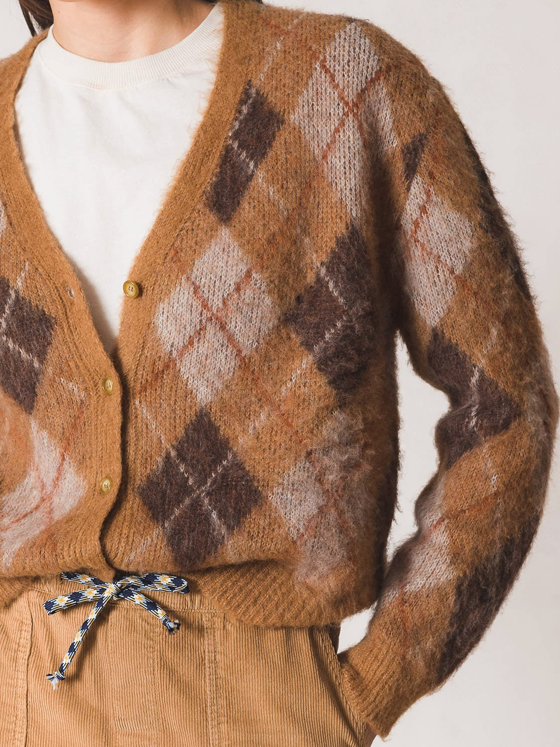 CHAQUETA ROMBO VINTAGE
