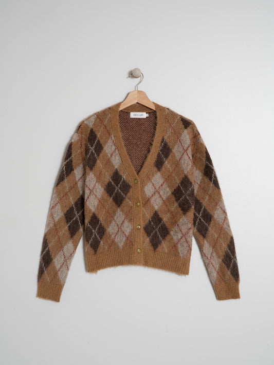 CHAQUETA ROMBO VINTAGE