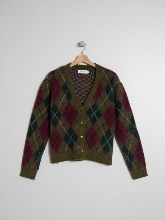 CHAQUETA ROMBO VINTAGE