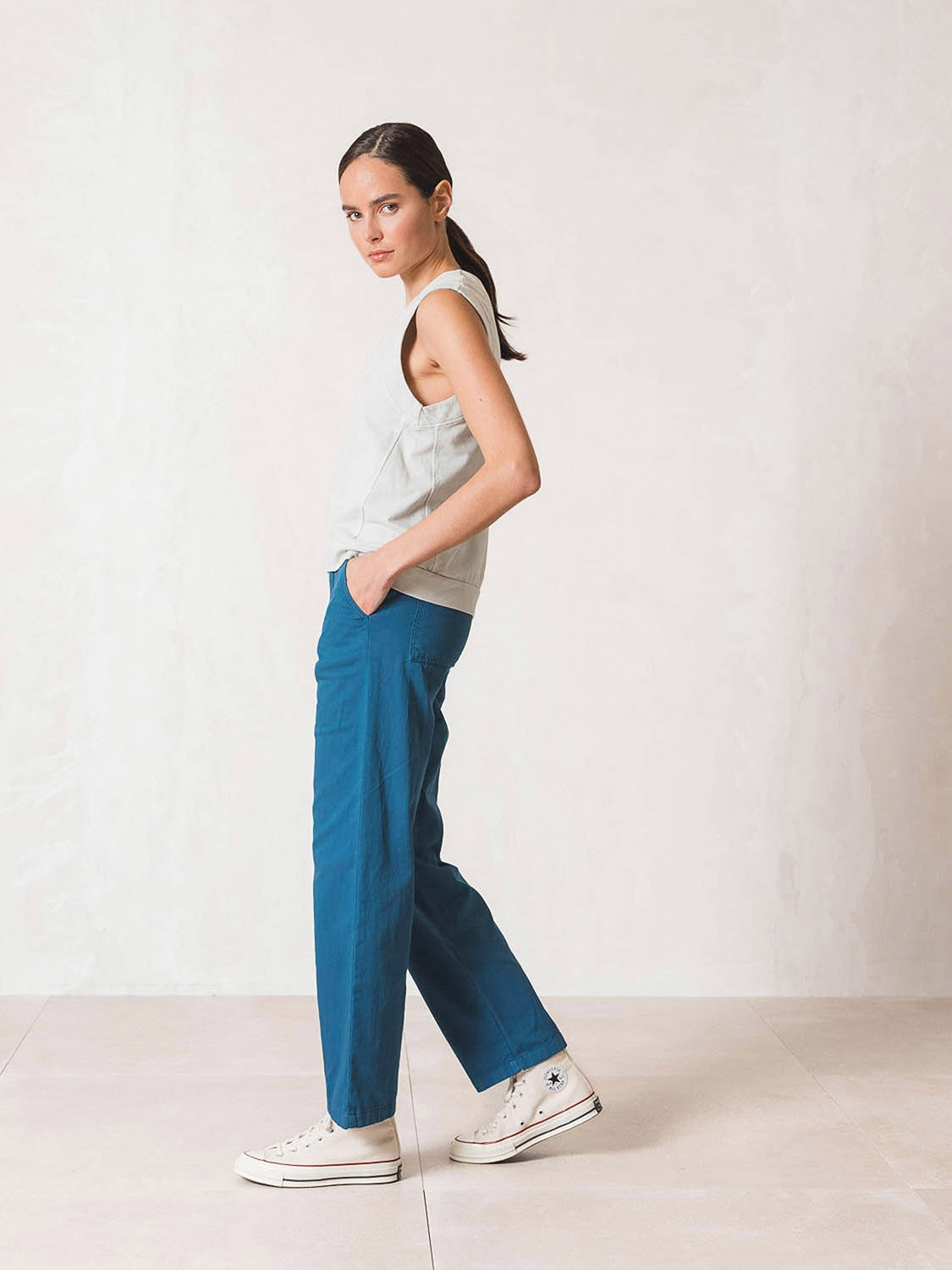 PANTALÓN FLUIDO ALGODÓN