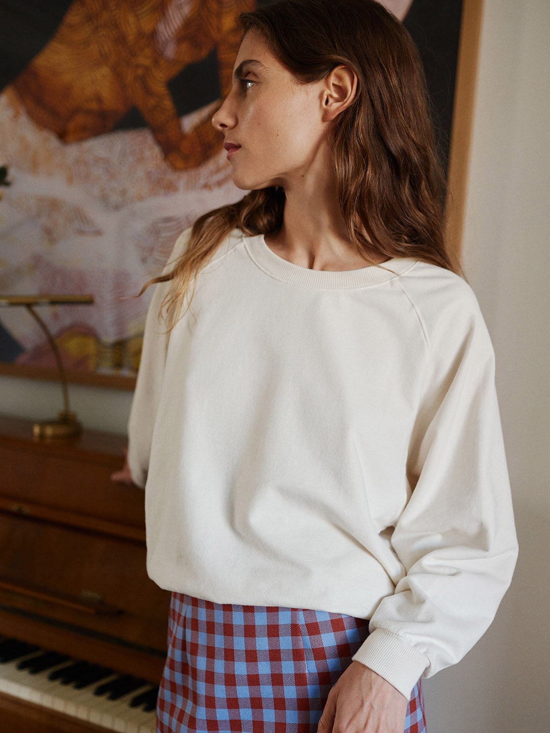 FALDA LAPIZ VICHY