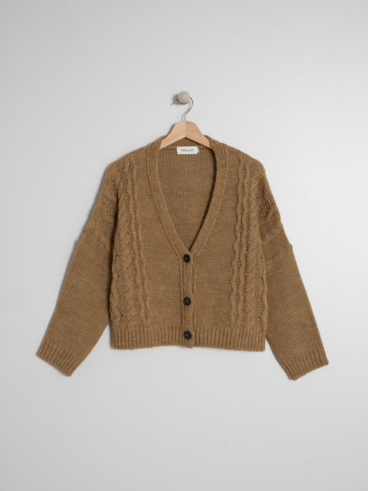 CHAQUETA RETRO TRENZADA