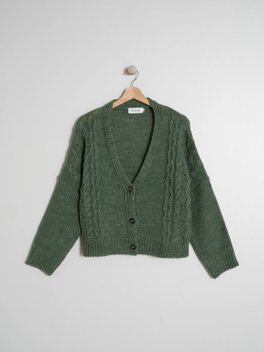 CHAQUETA RETRO TRENZADA