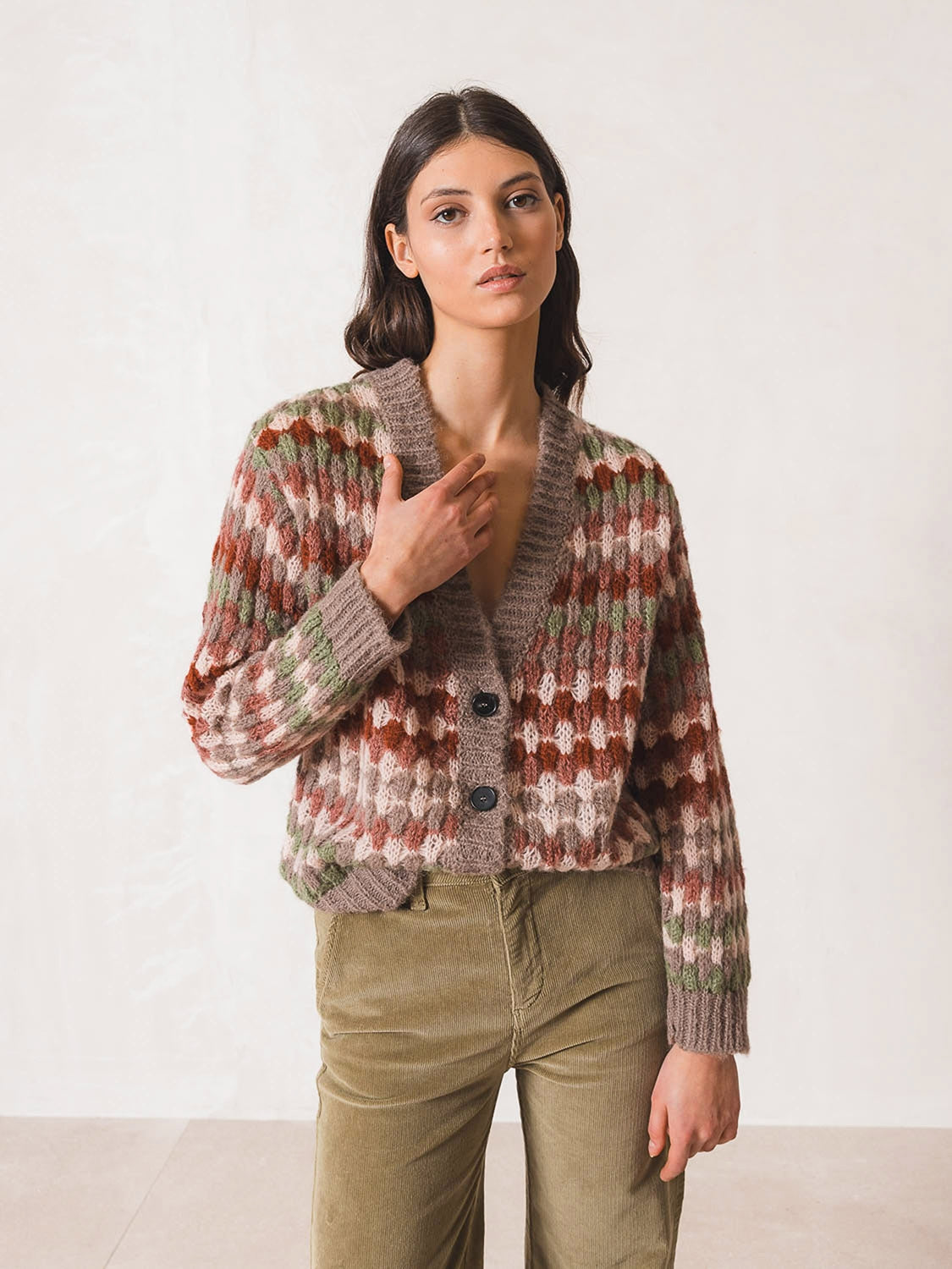 CHAQUETA FANTASÍA MULTICOLOR