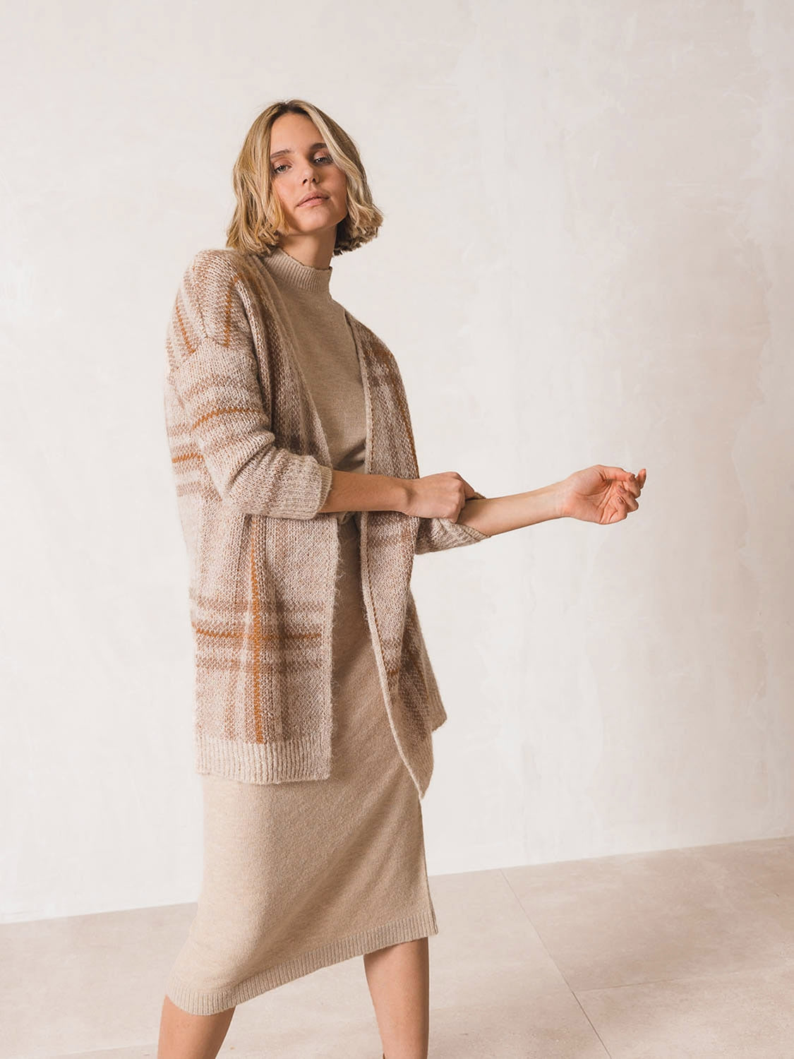 CHAQUETA PUNTO JACQUARD