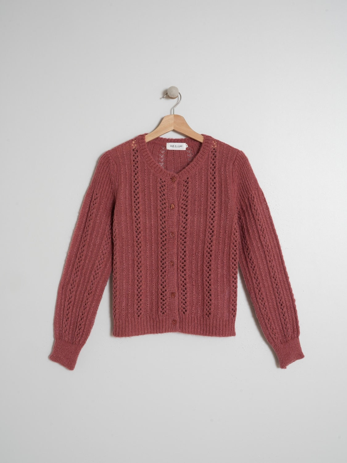 CHAQUETA PUNTO DESAGUJADO
