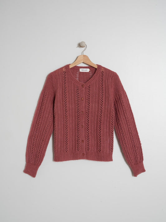 CHAQUETA PUNTO DESAGUJADO