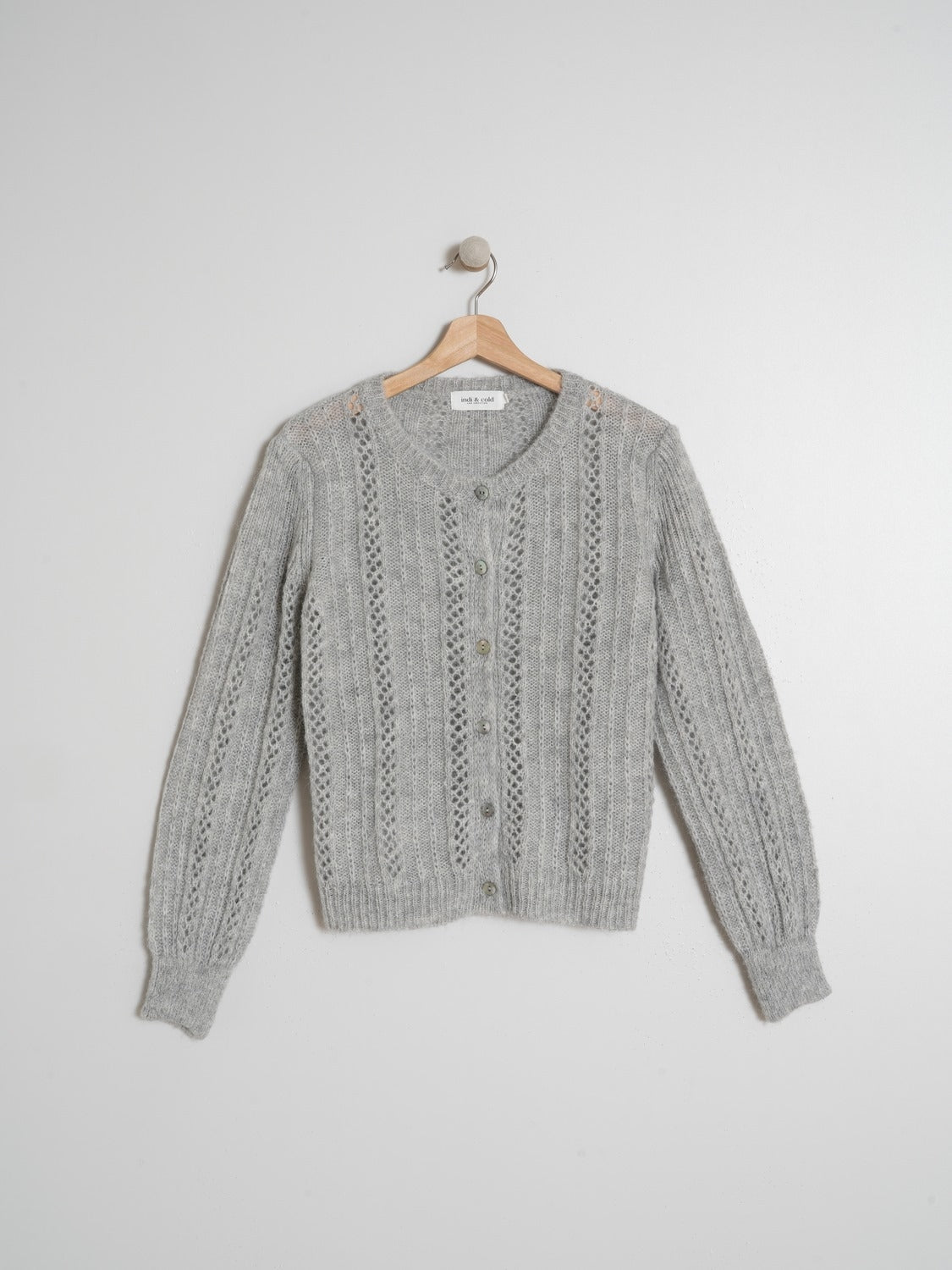 CHAQUETA PUNTO DESAGUJADO