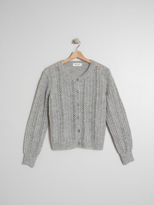 CHAQUETA PUNTO DESAGUJADO