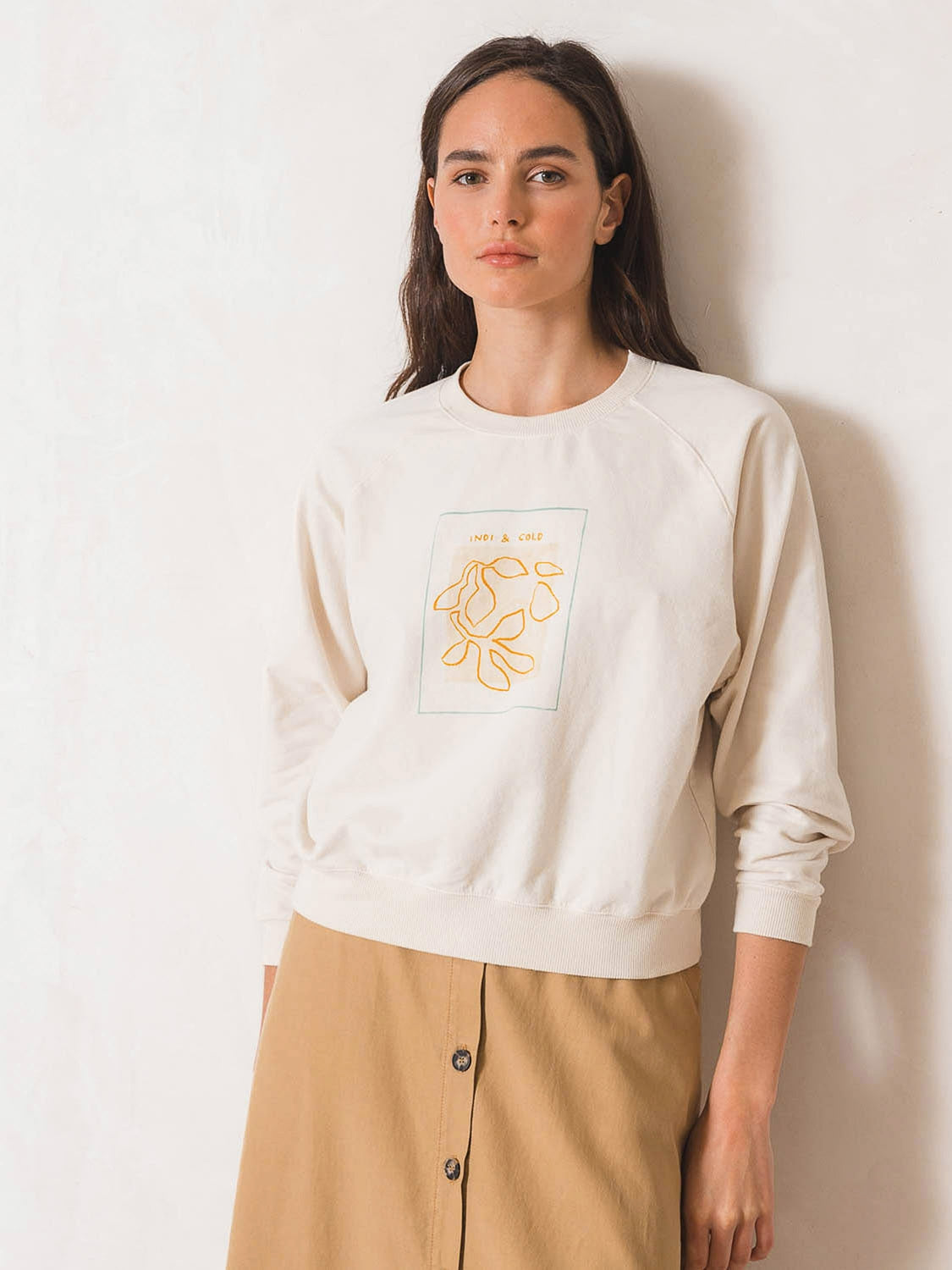 SUDADERA ESTAMPADA ALGODÓN
