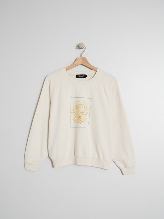 SUDADERA ESTAMPADA ALGODÓN