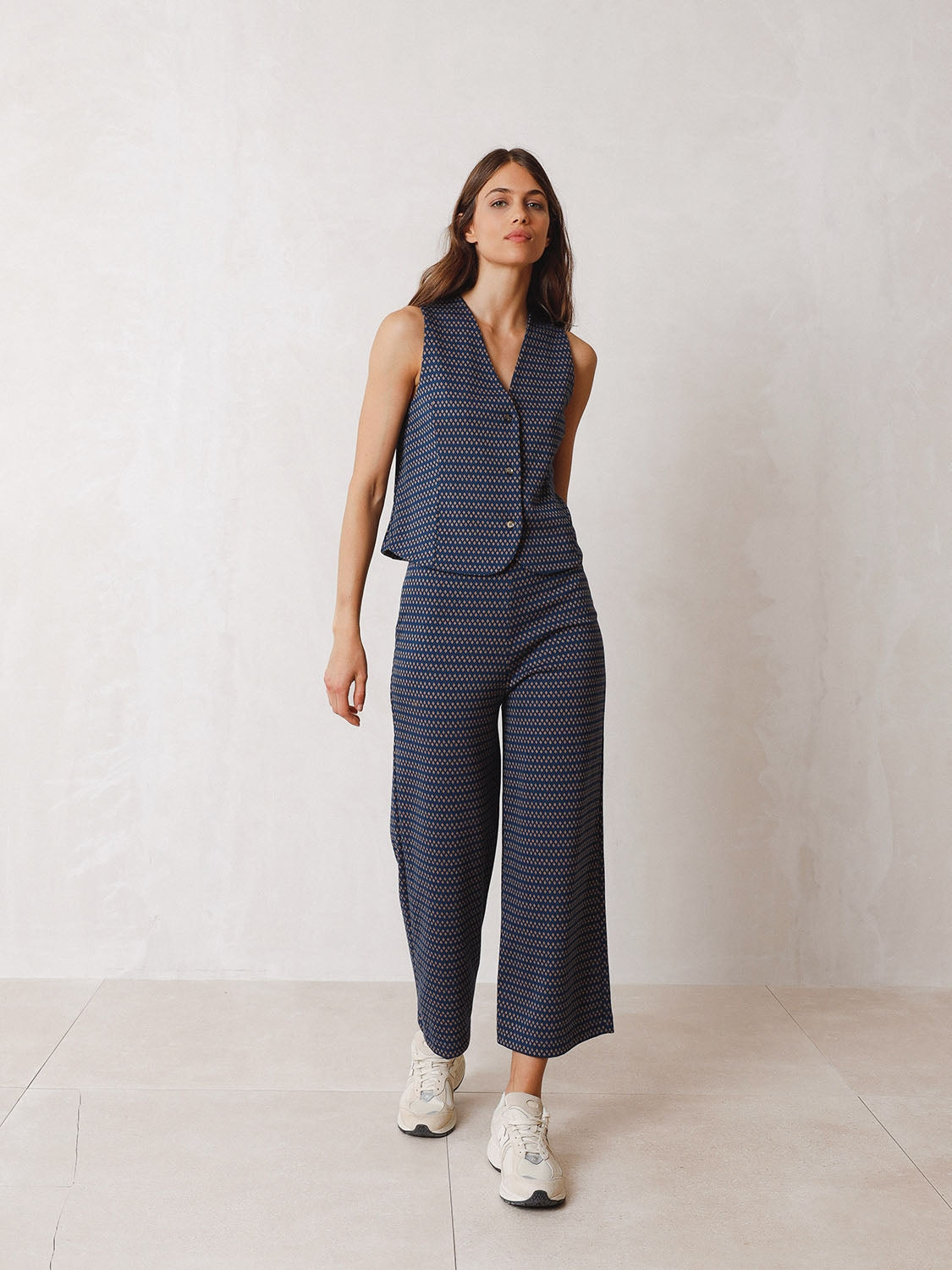 CHALECO PUNTO JACQUARD